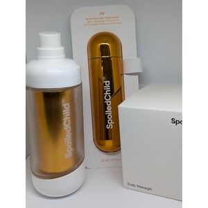 SpoiledChild A22 Biotin Boost Hair Scalp Serum 50ml 1.7oz Scalp Massager Set